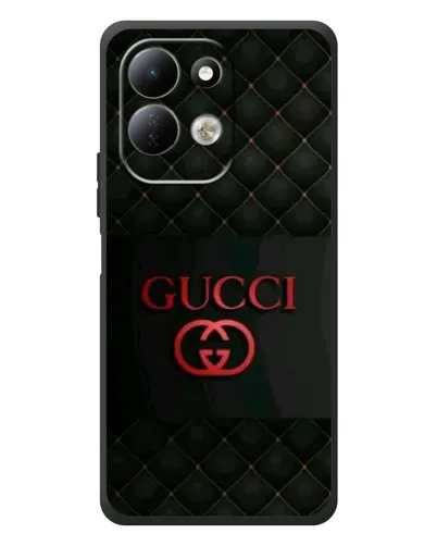 Чехол для Xiaomi Redmi 17 с картинкой «Gucci — стеганый черный»