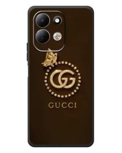 Чехол для Xiaomi Redmi 17 с картинкой «Gucci — золотая бабочка»