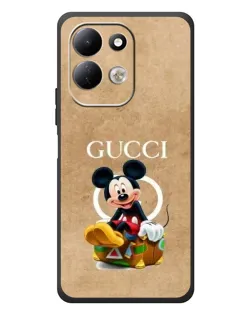 Чехол для Xiaomi Redmi 17 с картинкой «Микки Маус Gucci — крафт»