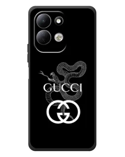 Чехол для Xiaomi Redmi 17 с картинкой «Gucci — серебряная змея»