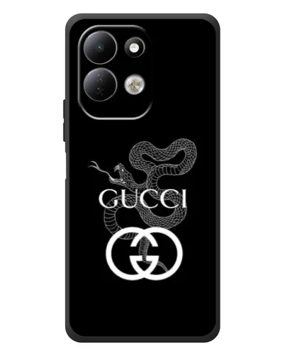 Чехол для Xiaomi Redmi 17 с картинкой «Gucci — серебряная змея»