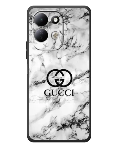 Чехол для Xiaomi Redmi 17 с картинкой «Gucci — мраморный шик»