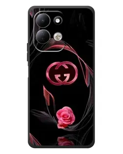 Чехол для Xiaomi Redmi 17 с картинкой «Gucci — неоновая роза»