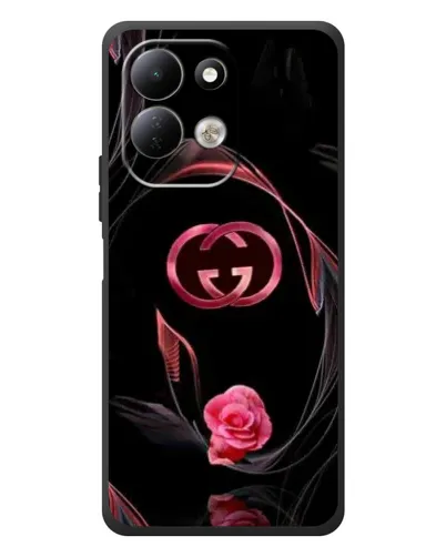 Чехол для Xiaomi Redmi 17 с картинкой «Gucci — неоновая роза»