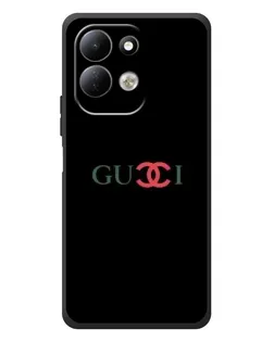 Чехол для Xiaomi Redmi 17 с картинкой «Gucci — красный градиент»