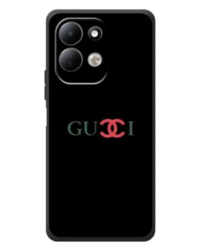 Чехол для Xiaomi Redmi 17 с картинкой «Gucci — красный градиент»