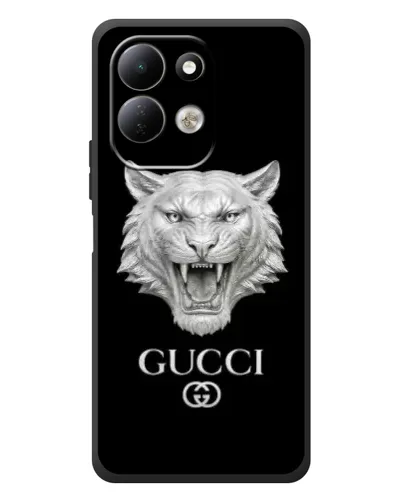 Чехол для Xiaomi Redmi 17 с картинкой «Gucci — серебряный лев» Чехол для Xiaomi Redmi 17 с картинкой «Gucci — серебряный лев»