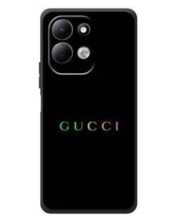 Чехол для Xiaomi Redmi 17 с картинкой «Gucci — неоновый минимализм»