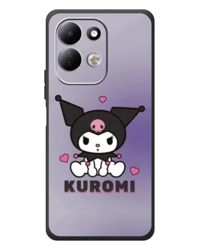 Чехол для Xiaomi Redmi 17 с картинкой «Kuromi — фиолетовый арт»