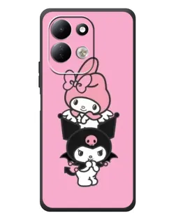 Чехол для Xiaomi Redmi 17 с картинкой «My Melody и Kuromi» Чехол для Xiaomi Redmi 17 с картинкой «My Melody и Kuromi»
