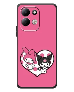Чехол для Xiaomi Redmi 17 с картинкой «Kuromi и My Melody» Чехол для Xiaomi Redmi 17 с картинкой «Kuromi и My Melody»