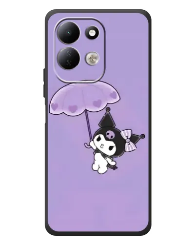 Чехол для Xiaomi Redmi 17 с картинкой «Kuromi с зонтиком»