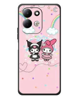 Чехол для Xiaomi Redmi 17 с картинкой «My Melody и Kuromi» Чехол для Xiaomi Redmi 17 с картинкой «My Melody и Kuromi»