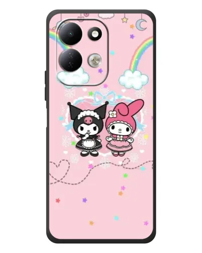 Чехол для Xiaomi Redmi 17 с картинкой «My Melody и Kuromi»