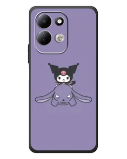 Чехол для Xiaomi Redmi 17 с картинкой «Kuromi на лиловом фоне» Чехол для Xiaomi Redmi 17 с картинкой «Kuromi на лиловом фоне»