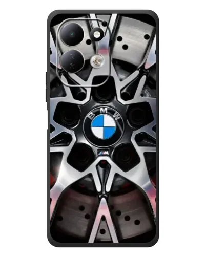 Чехол для Xiaomi Redmi 17 с картинкой «BMW — деталь диска»