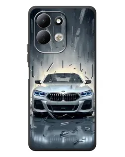 Чехол для Xiaomi Redmi 17 с картинкой «BMW в свете фар»