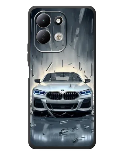 Чехол для Xiaomi Redmi 17 с картинкой «BMW в свете фар»