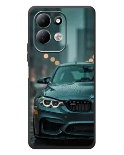 Чехол для Xiaomi Redmi 17 с картинкой «BMW в огнях города»