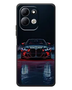 Чехол для Xiaomi Redmi 17 с картинкой «BMW на мокрой дороге»