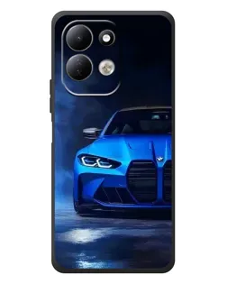 Чехол для Xiaomi Redmi 17 с картинкой «Голубая BMW M4»