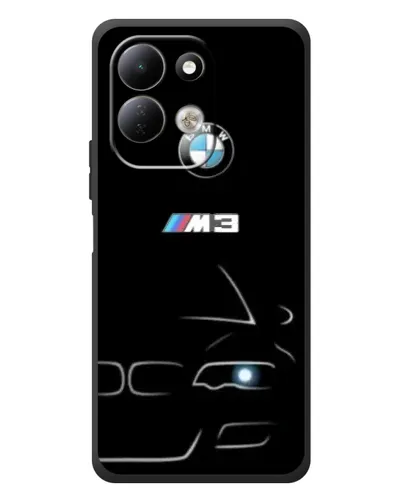 Чехол для Xiaomi Redmi 17 с картинкой «Минималистичный принт BMW M3»