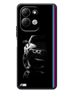 Чехол для Xiaomi Redmi 17 с картинкой «Силуэт BMW в темноте»