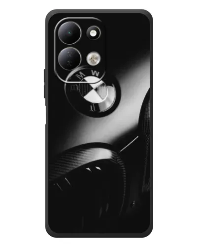 Чехол для Xiaomi Redmi 17 с картинкой «Эмблема BMW — макро»