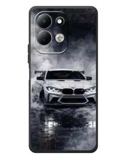 Чехол для Xiaomi Redmi 17 с картинкой «BMW сквозь туман»