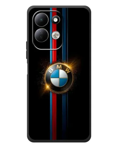 Чехол для Xiaomi Redmi 17 с картинкой «BMW M-Power неон»