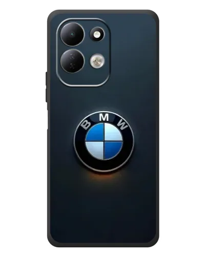 Чехол для Xiaomi Redmi 17 с картинкой «Логотип BMW — минимализм»