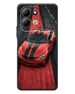 Чехол для Xiaomi Redmi 17 с картинкой «BMW на красной дорожке»