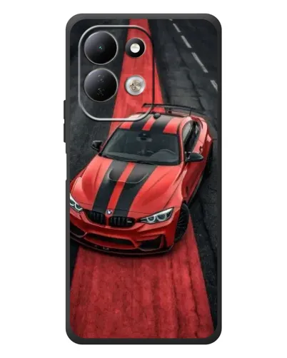 Чехол для Xiaomi Redmi 17 с картинкой «BMW на красной дорожке»