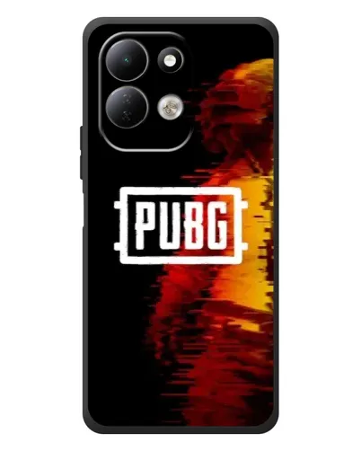 Чехол для Xiaomi Redmi 17 с картинкой «Яркий логотип PUBG»