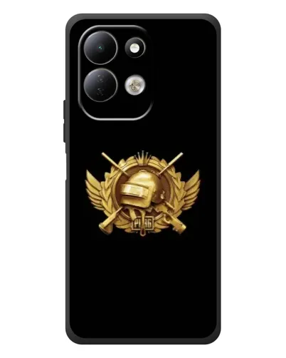 Чехол для Xiaomi Redmi 17 с картинкой «PUBG — оранжевый градиент»