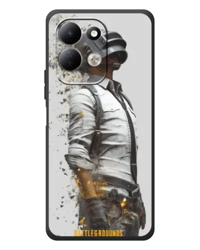 Чехол для Xiaomi Redmi 17 с картинкой «PUBG — боец в пыли»
