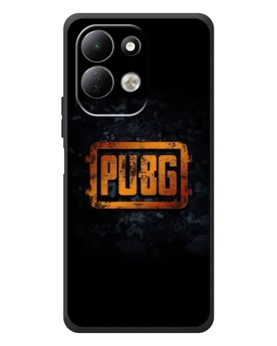 Чехол для Xiaomi Redmi 17 с картинкой «PUBG — золотой логотип»
