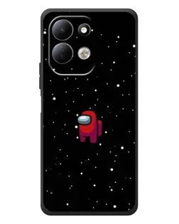 Чехол для Xiaomi Redmi 17 с картинкой «Красный Among Us»