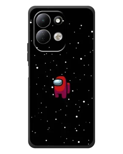 Чехол для Xiaomi Redmi 17 с картинкой «Красный Among Us»