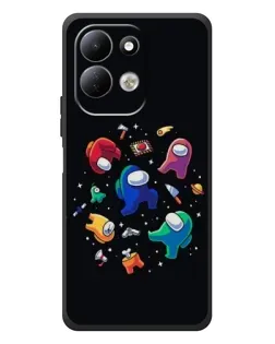 Чехол для Xiaomi Redmi 17 с картинкой «Among Us космос»