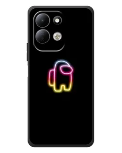 Чехол для Xiaomi Redmi 17 с картинкой «Among Us градиент»