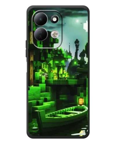 Чехол для Xiaomi Redmi 17 с картинкой «Minecraft лесной пейзаж» Чехол для Xiaomi Redmi 17 с картинкой «Minecraft лесной пейзаж»
