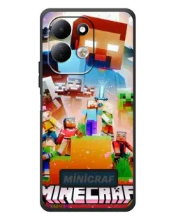 Чехол для Xiaomi Redmi 17 с картинкой «Minecraft герои игры» Чехол для Xiaomi Redmi 17 с картинкой «Minecraft герои игры»