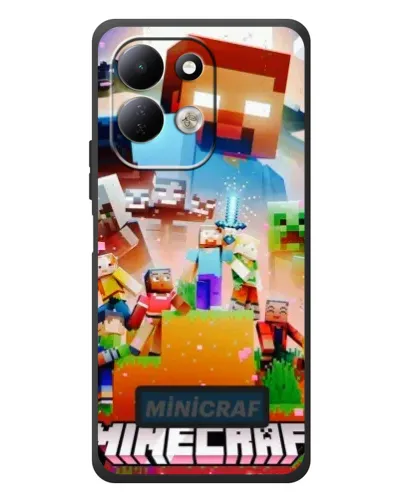 Чехол для Xiaomi Redmi 17 с картинкой «Minecraft герои игры» Чехол для Xiaomi Redmi 17 с картинкой «Minecraft герои игры»