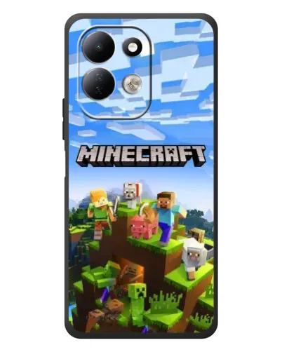 Чехол для Xiaomi Redmi 17 с картинкой «Minecraft классический мир» Чехол для Xiaomi Redmi 17 с картинкой «Minecraft классический мир»
