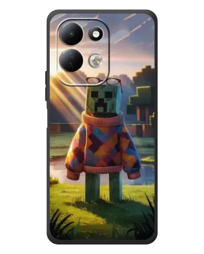 Чехол для Xiaomi Redmi 17 с картинкой «Крипер в свитере» Чехол для Xiaomi Redmi 17 с картинкой «Крипер в свитере»