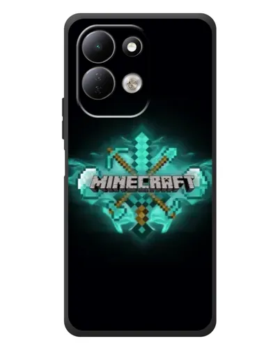 Чехол для Xiaomi Redmi 17 с картинкой «Minecraft Diamond лого» Чехол для Xiaomi Redmi 17 с картинкой «Minecraft Diamond лого»
