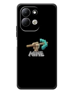 Чехол для Xiaomi Redmi 17 с картинкой «Алмазная кирка»