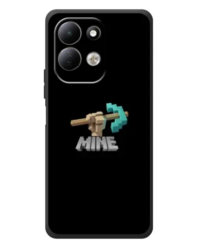 Чехол для Xiaomi Redmi 17 с картинкой «Алмазная кирка» Чехол для Xiaomi Redmi 17 с картинкой «Алмазная кирка»