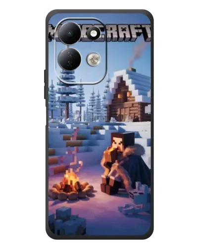 Чехол для Xiaomi Redmi 17 с картинкой «Зимний Minecraft» Чехол для Xiaomi Redmi 17 с картинкой «Зимний Minecraft»